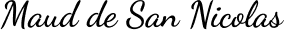 Maud de San Nicolas Logo